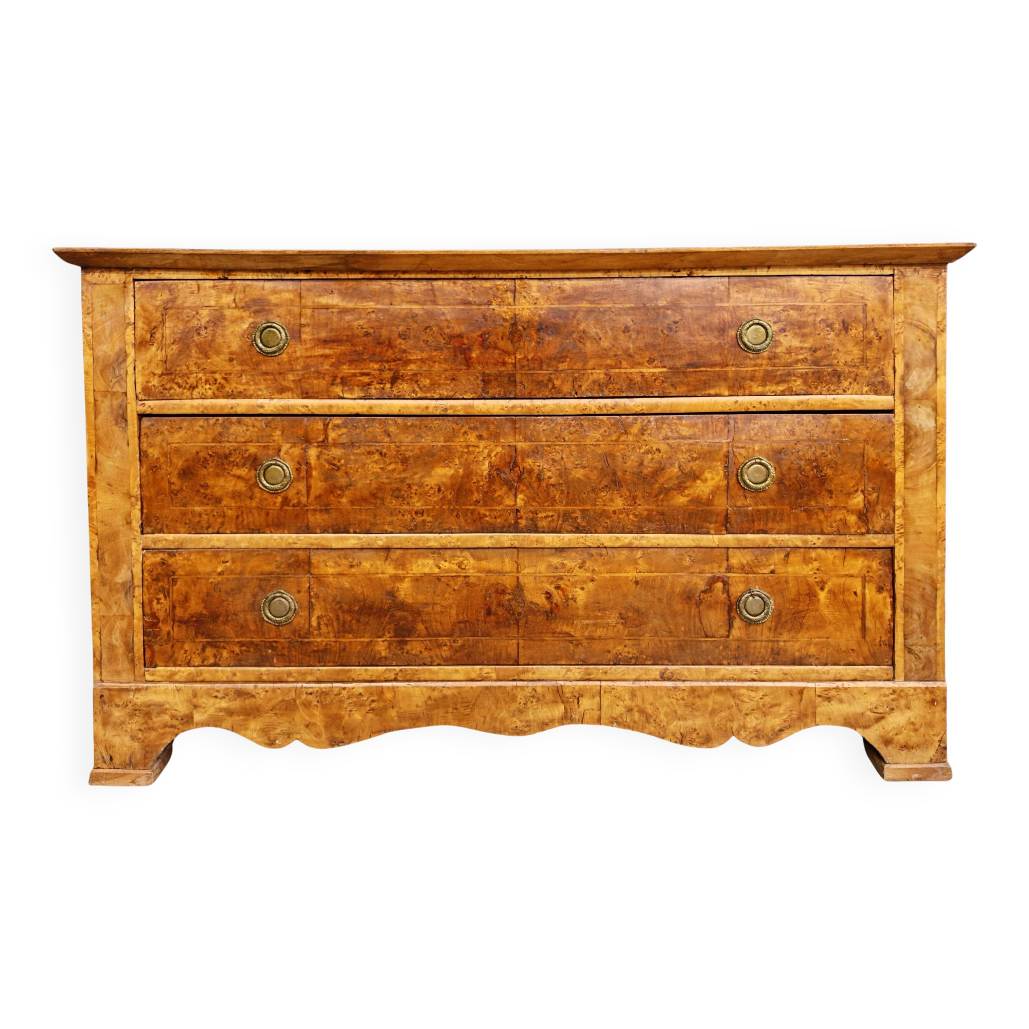 Biedermeier Commode in Poplar, Austria 1820s