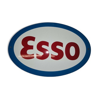 ESSO enamelled plate