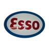 Plaque émaillée Esso