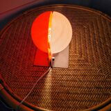 Table lamp by designer Harvey Guzzini Sirio From the 70s