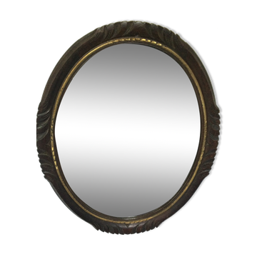 Miroir en bois