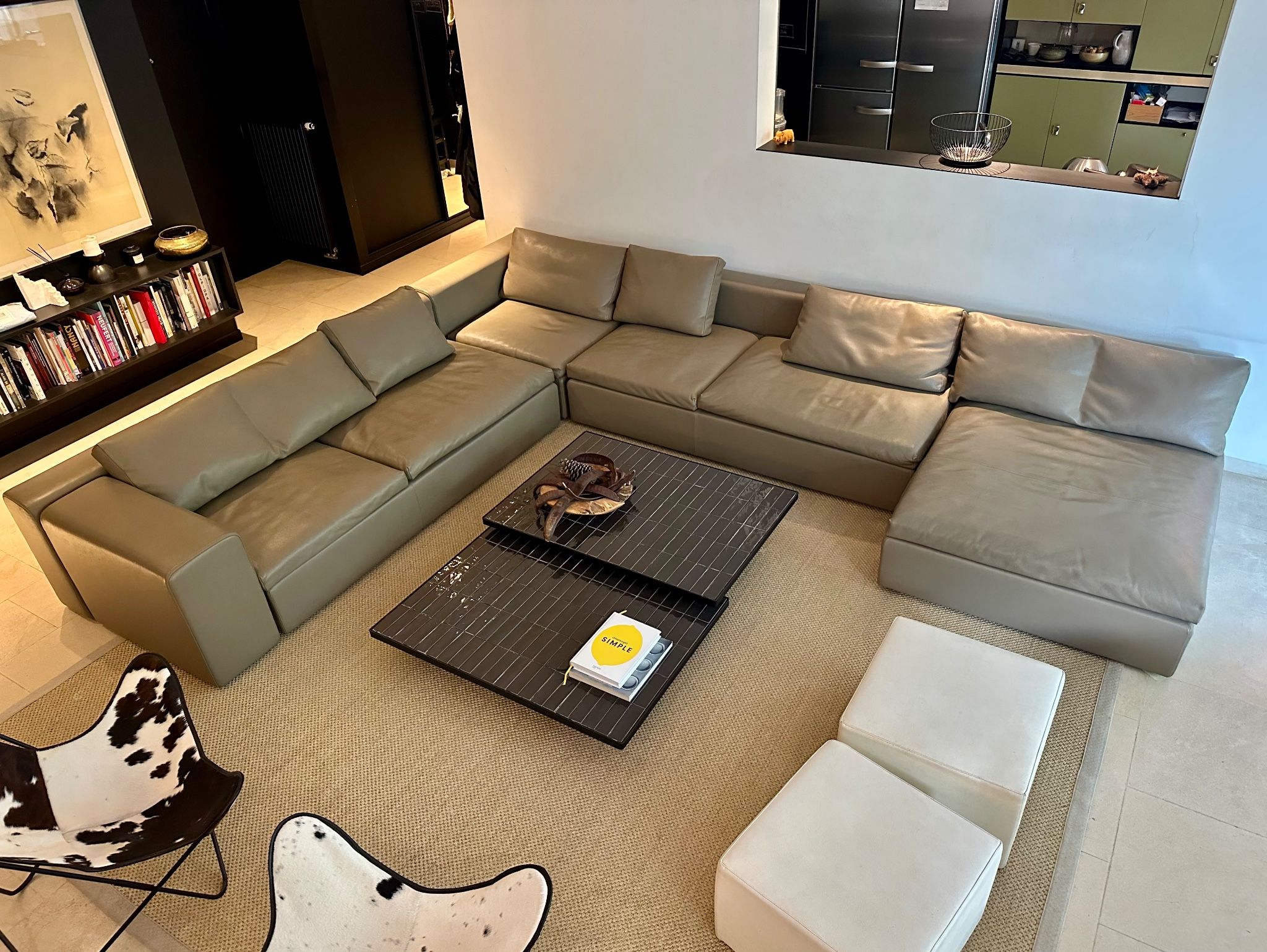 Canapé Moroso Springfield cuir
