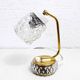 1950s glass bedside lamp