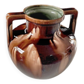 Vase boule Vers 1900. Fives Lille. A. G. de Bruyn