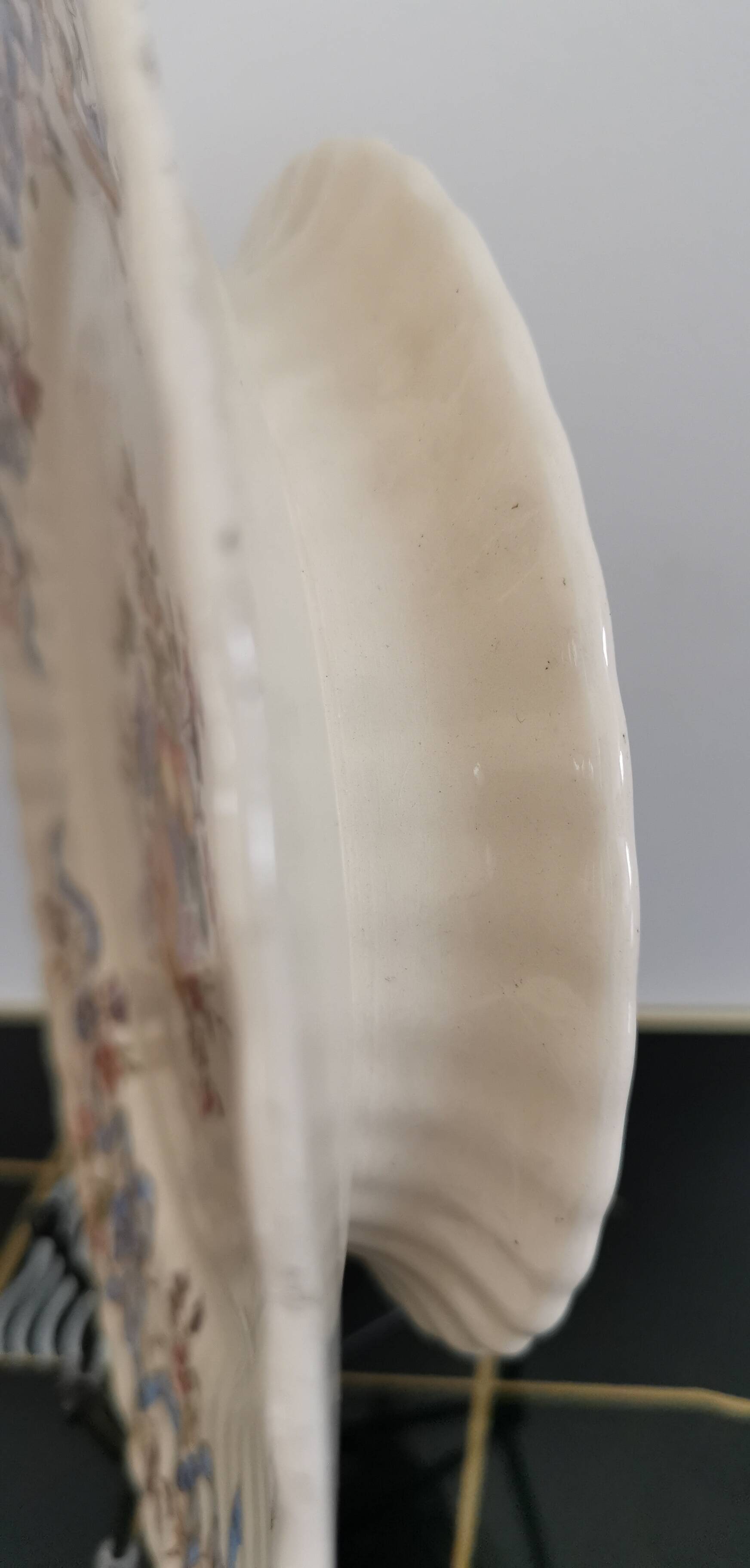 Compotier Longchamp Terre de Fer modèle "rubans"