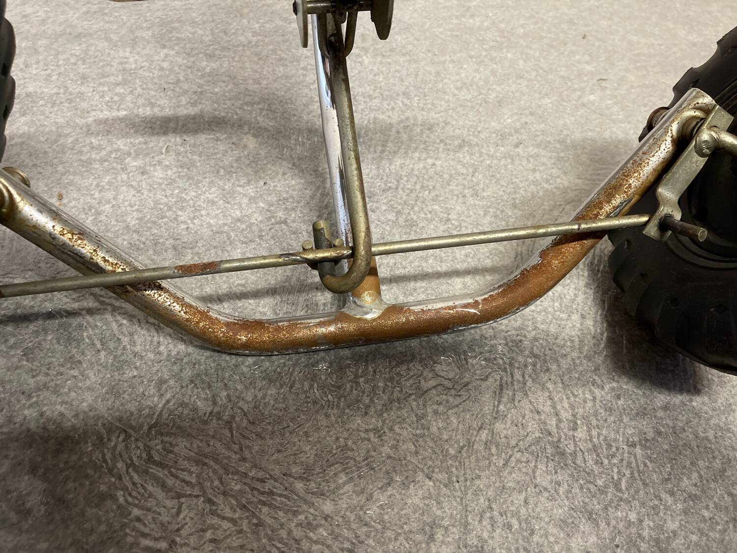 Chromed go-kart 1970'