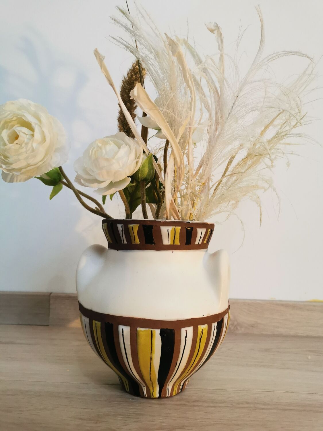 Vase à oreilles par Roger Capron Vallauris 50/60's