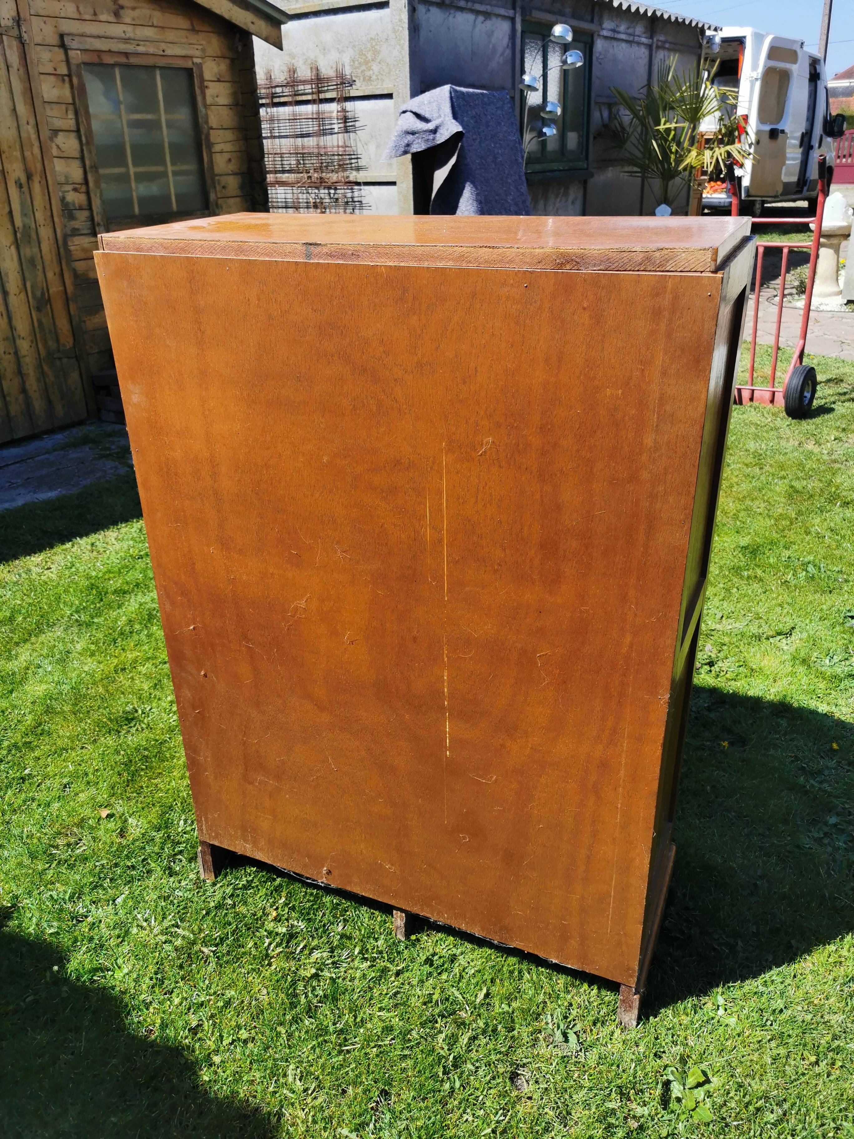 Light oak double curtain binder, year 50