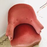 Pink armchair