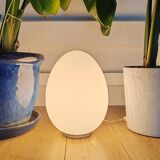 70s opaline egg lamp