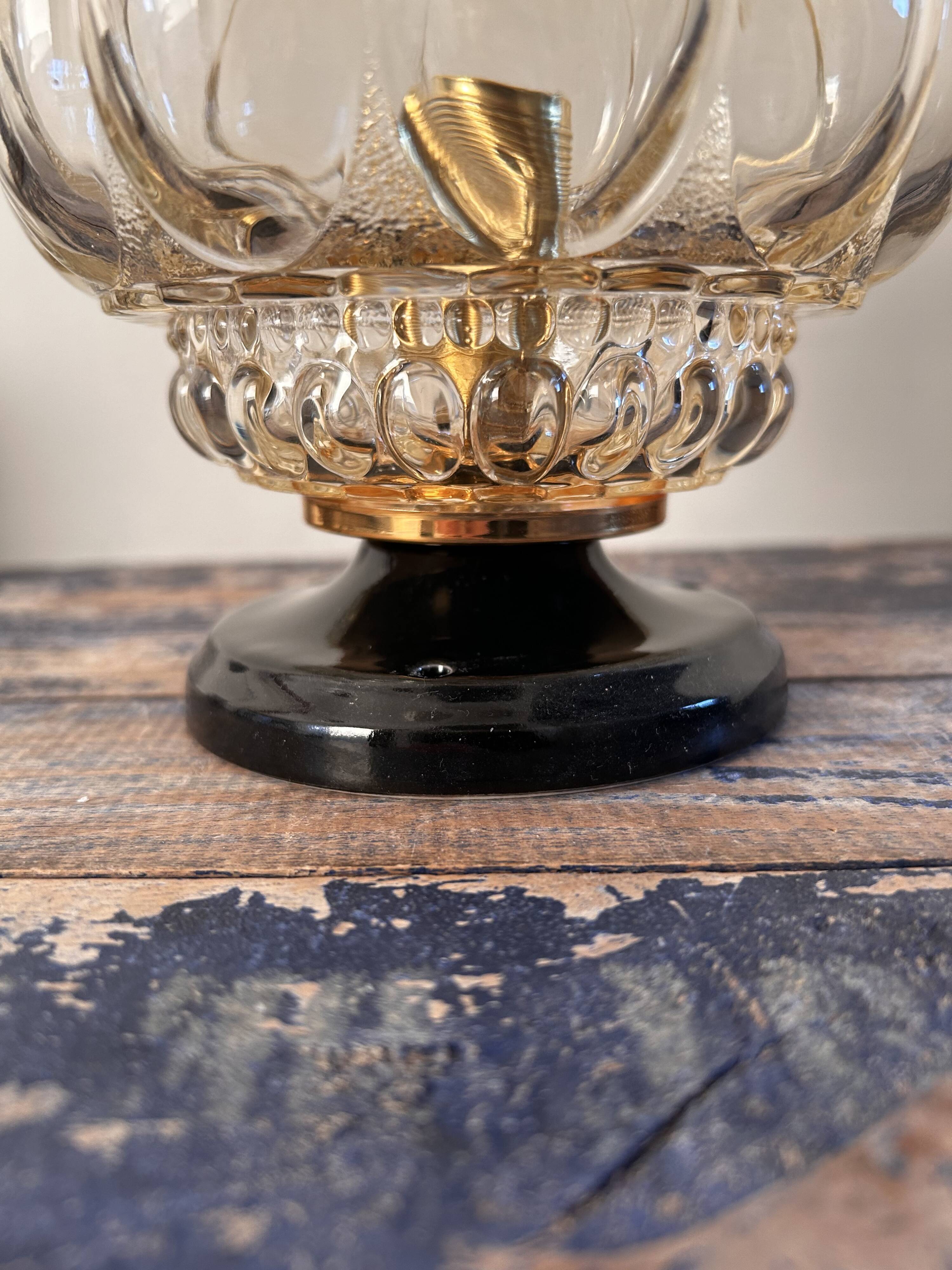 Tynell type glass wall or ceiling light