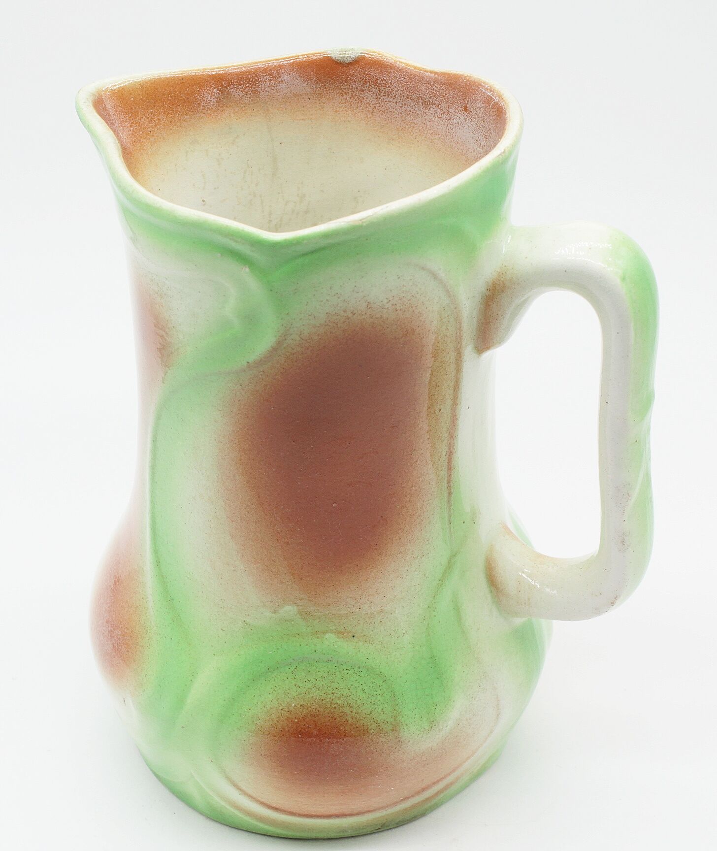 Ceramic pitcher iron earth