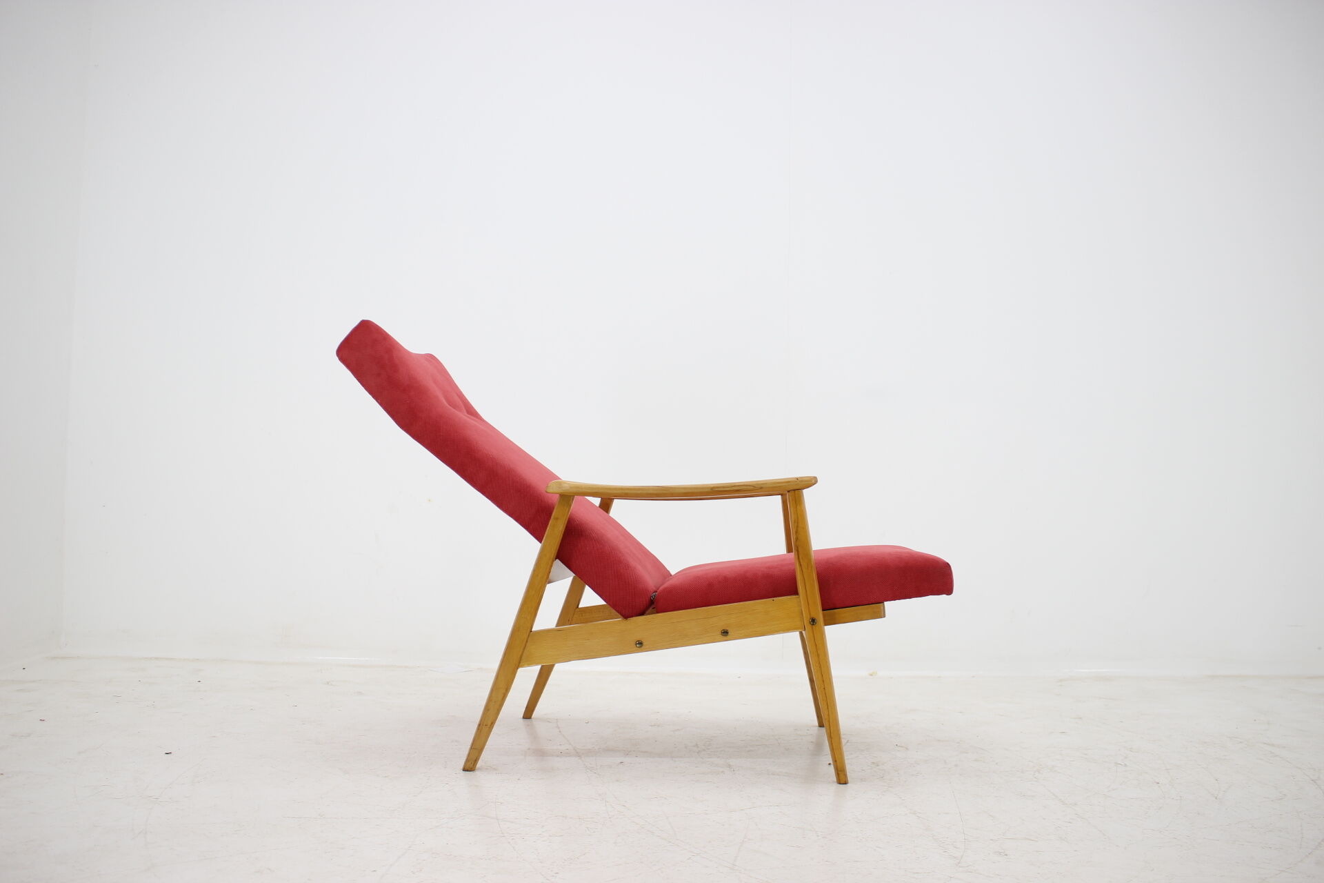 Set of two adjustable armchairs, Thon, 1970