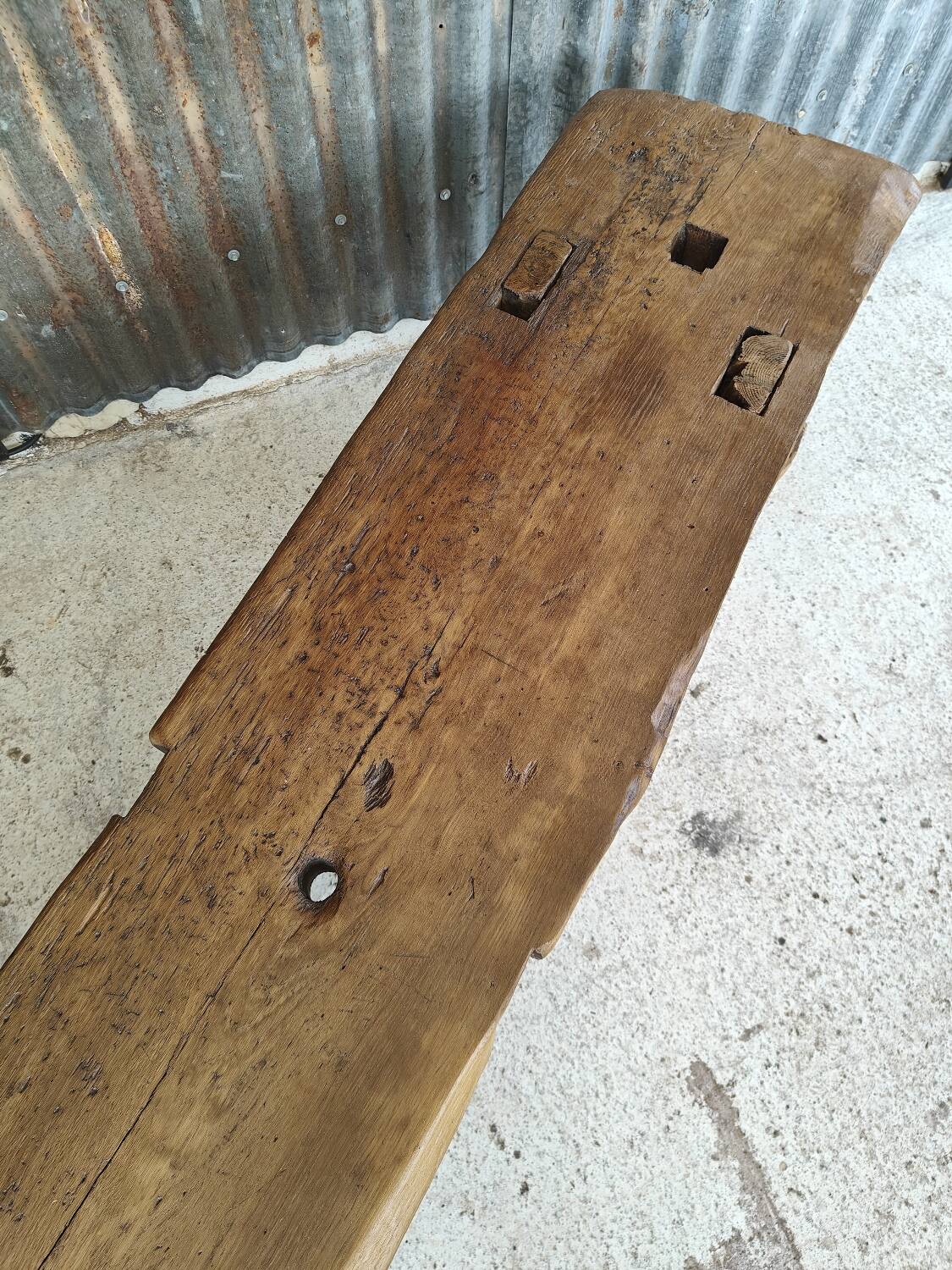 Brutalist coffee table