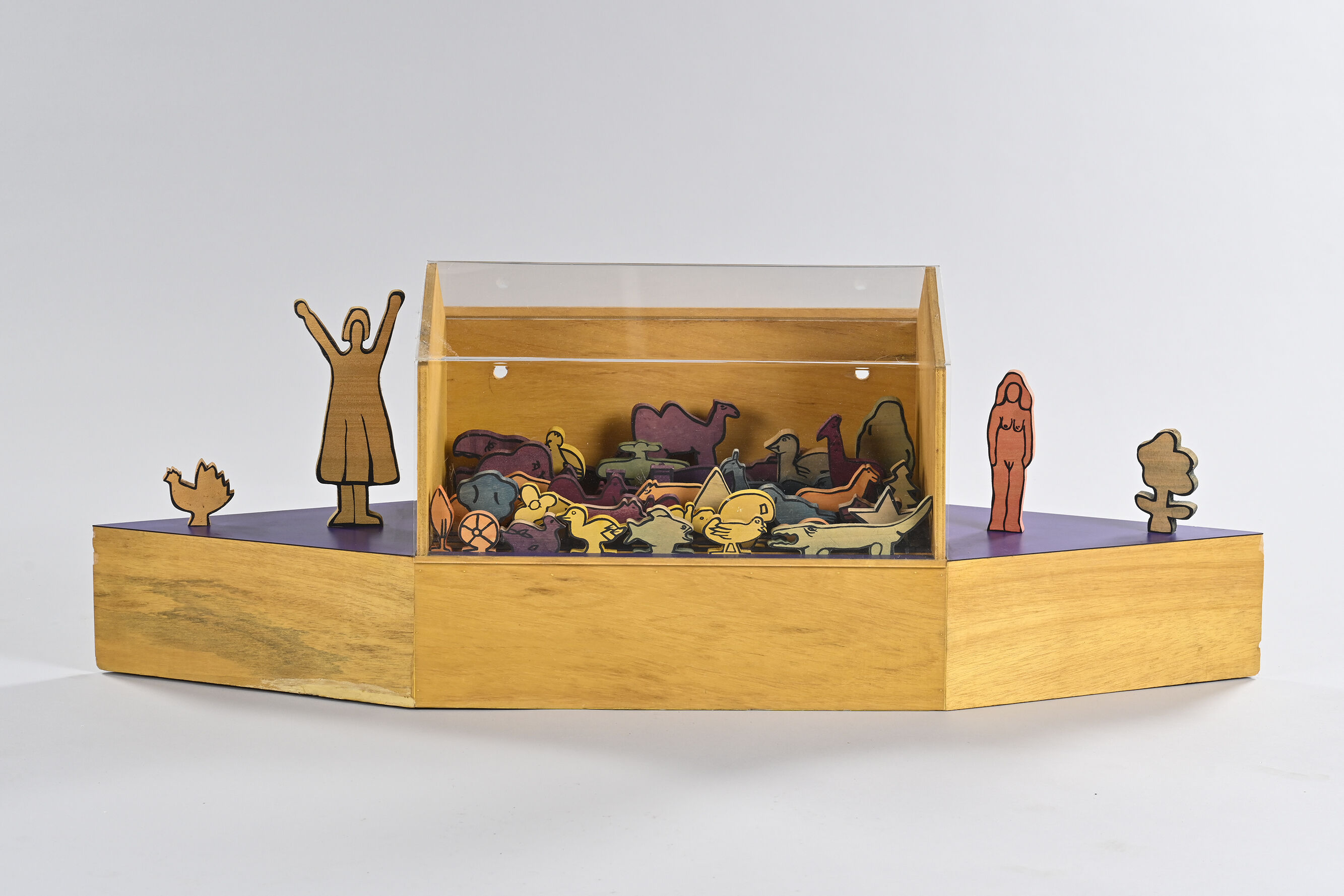 Arche de Noé, par Ugo Nespolo, 1973