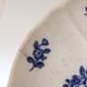 Ancienne coupe sur pied, compotier en terre de fer Villeroy & Boch