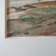 André Duculty (1912-1990) Watercolor on paper "Bord de Seine à Suresnes" Signed lower left