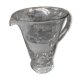 Antique Vintage Clear Blown Glass Pitcher