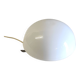 Ceiling light or globe wall lamp opaline diameter 20 cm - mid 20th century