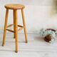Tabouret haut vintage esprit chalet