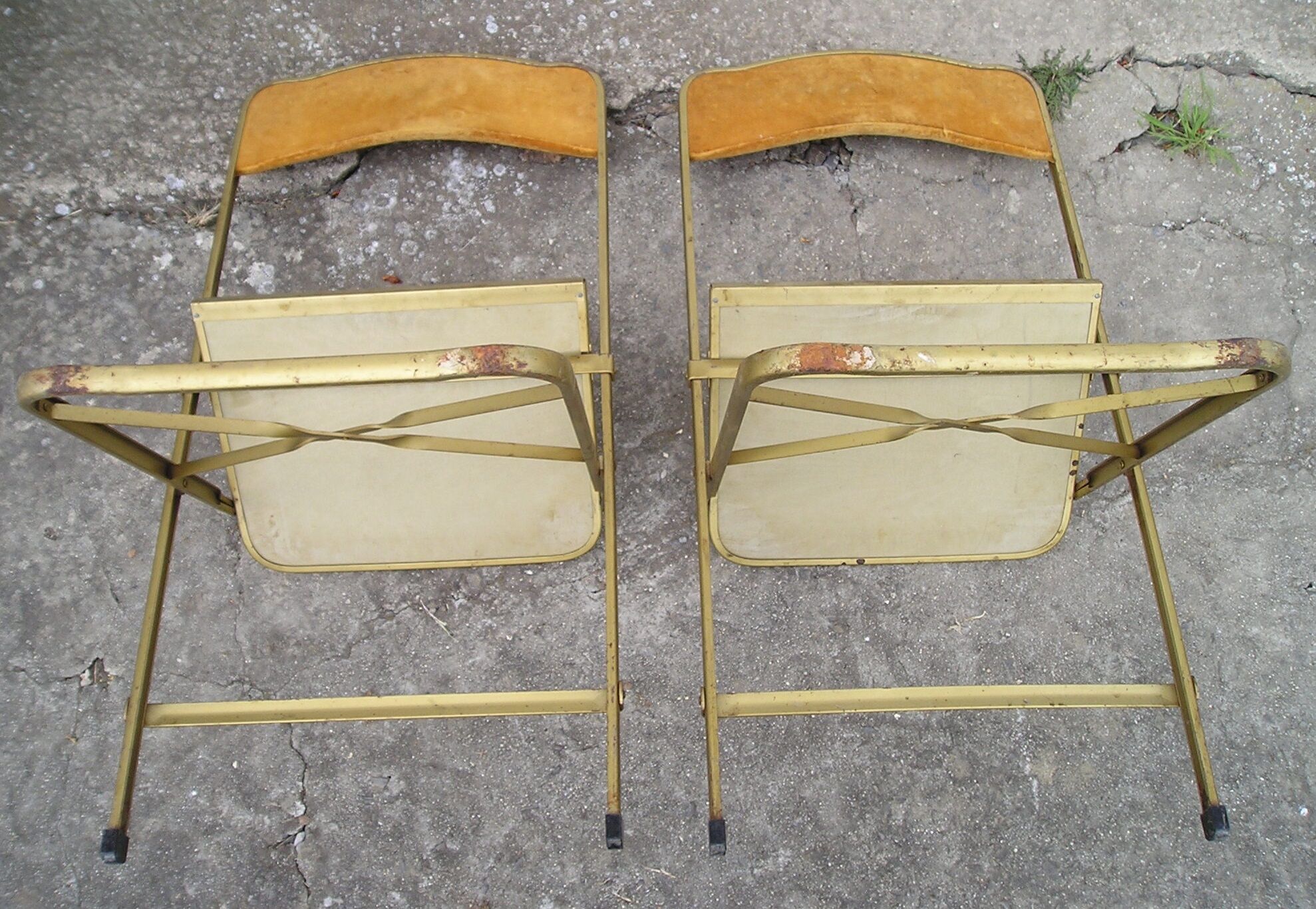 Pair of Chaisor folding chairs from the 70s