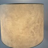 Empire style column lamp in bronze, opaline and marble