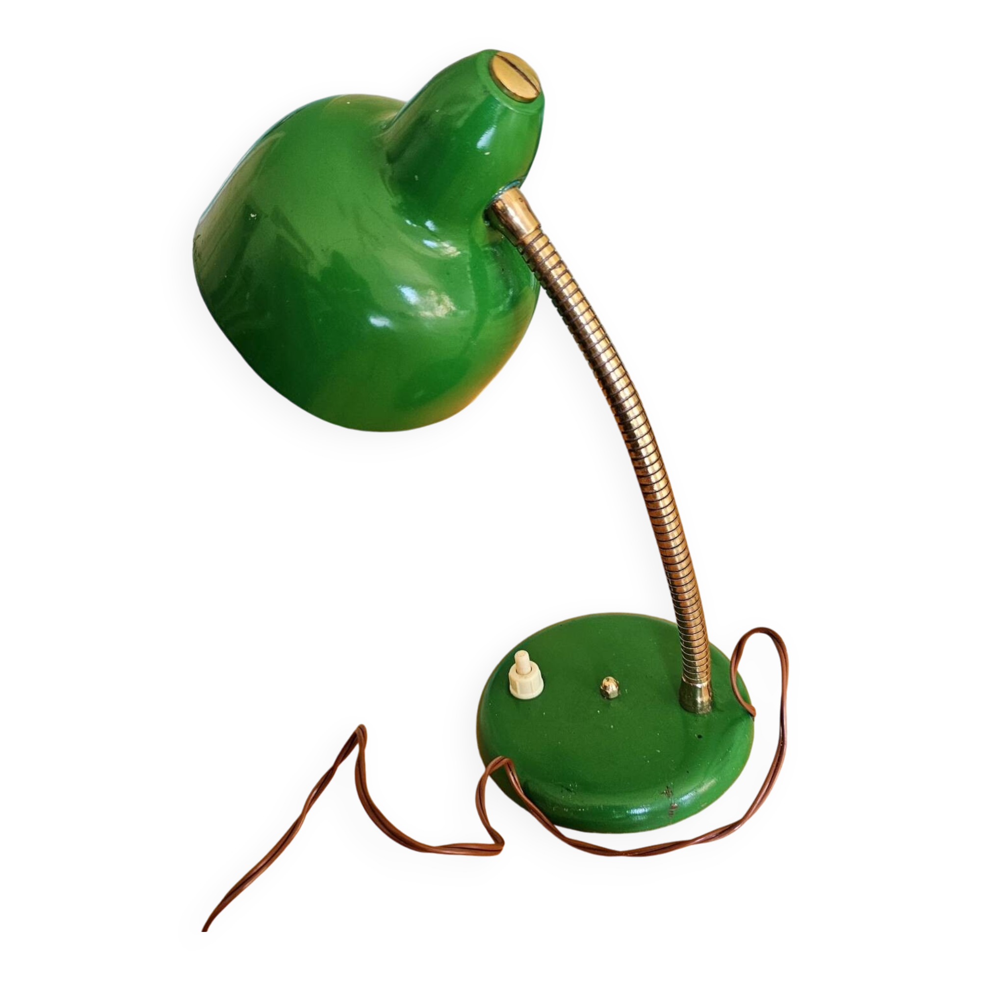 Industrial desk lamp