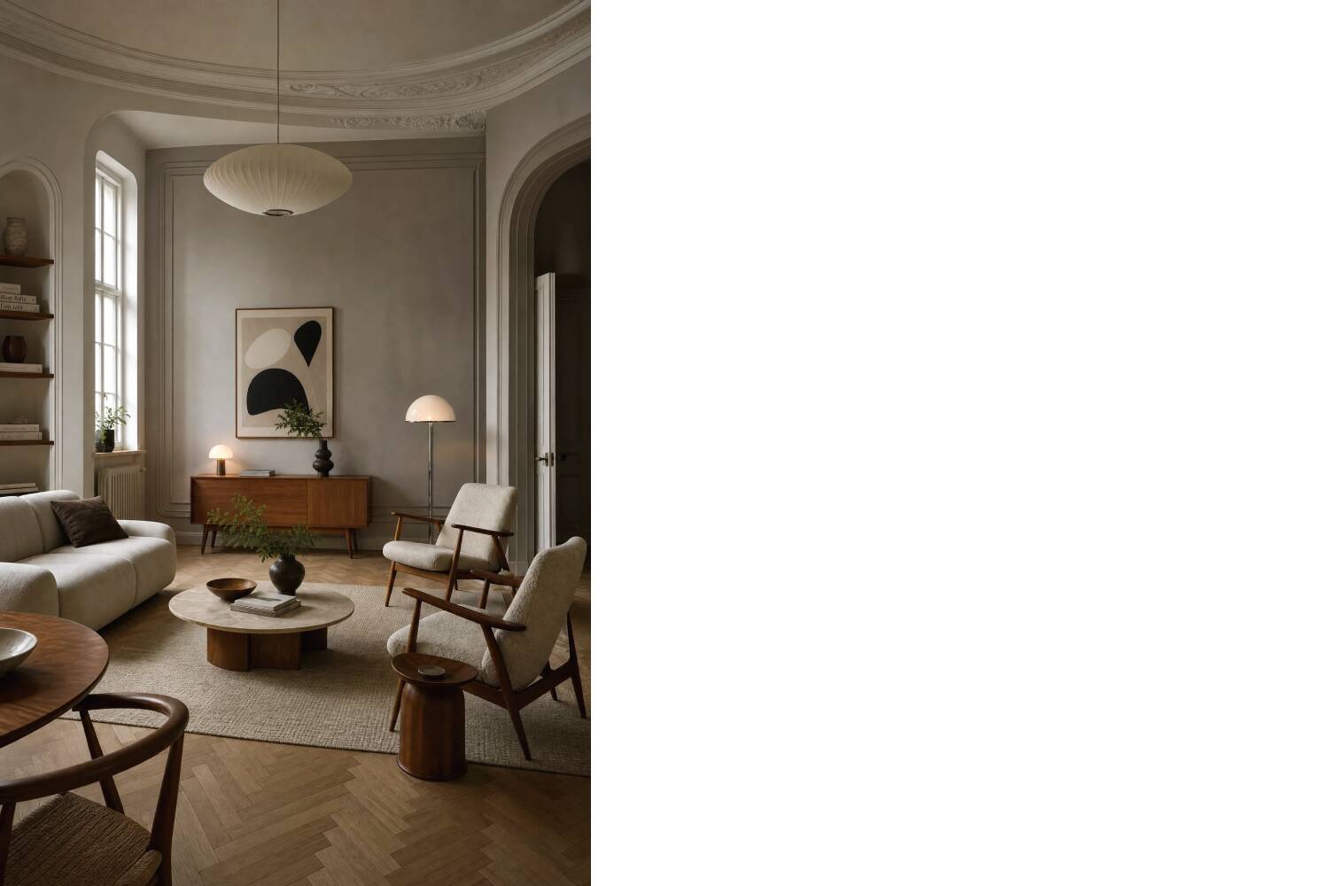 Vintage Swedish Chrome & White Acrylic Floor Lamp from Nybro Armaturfabrik