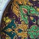 Large artisanal plate from Fès – 38 cm – Painted Moroccan ceramic