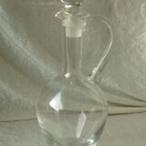 Glass or crystal ewer decanter
