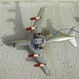 Old plane in tole "pan america"