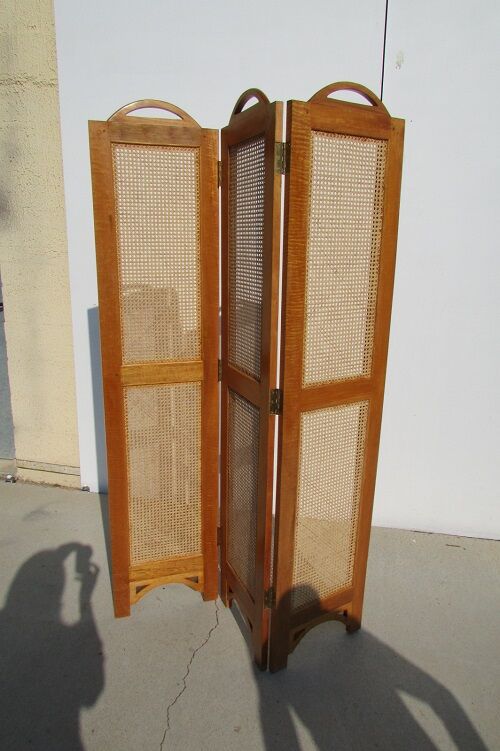 Screen 3 before, oak and cannage