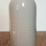 Large stoneware wine carafe and cork stopper