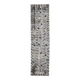 3x9 handmade pom pom vintage runner rug 285x73cm