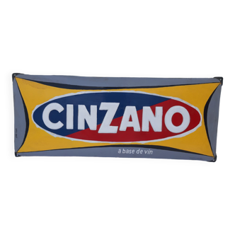 Enamelled plate Cinzano