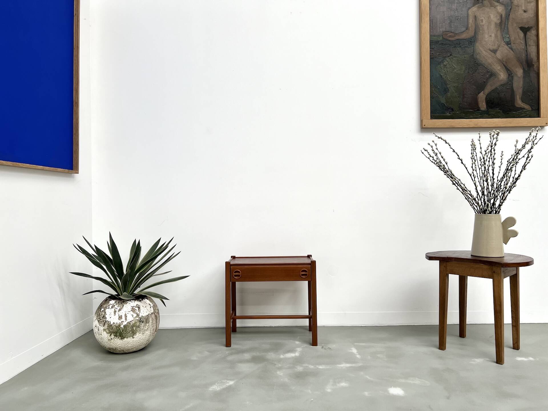 Chevet en teck sculpté, Arne Wahl Iversen