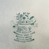 English-style Lunéville dinner plate