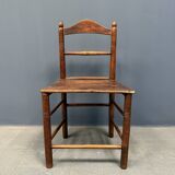 Set of six old English kitchen chairs