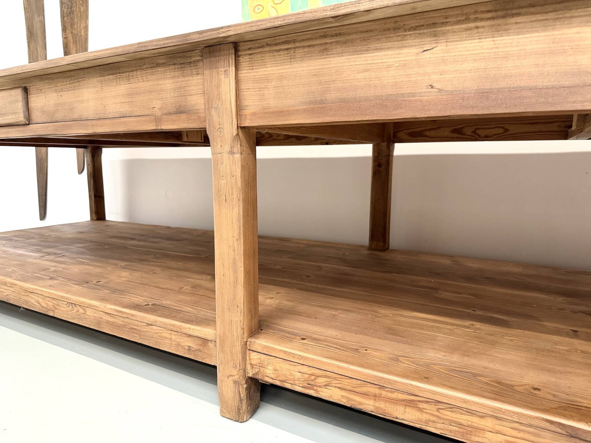 XXL draper's table from the 1950s