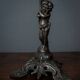Ancien chandelier en bronze avec putto, XIXe s.