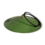 Enamelled sheet metal hanging lamp