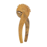 Old wooden nut cracker