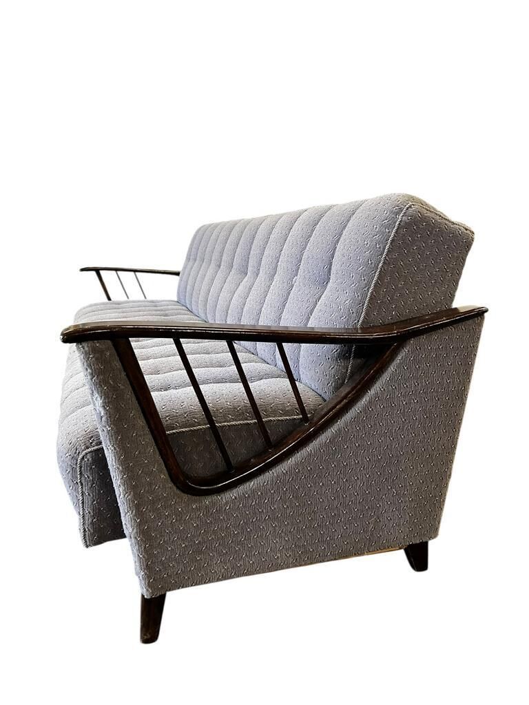 Grey vintage sofa / sofa / bed