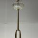 Venetian Murano Glass and Brass Chandelier Circa 1950