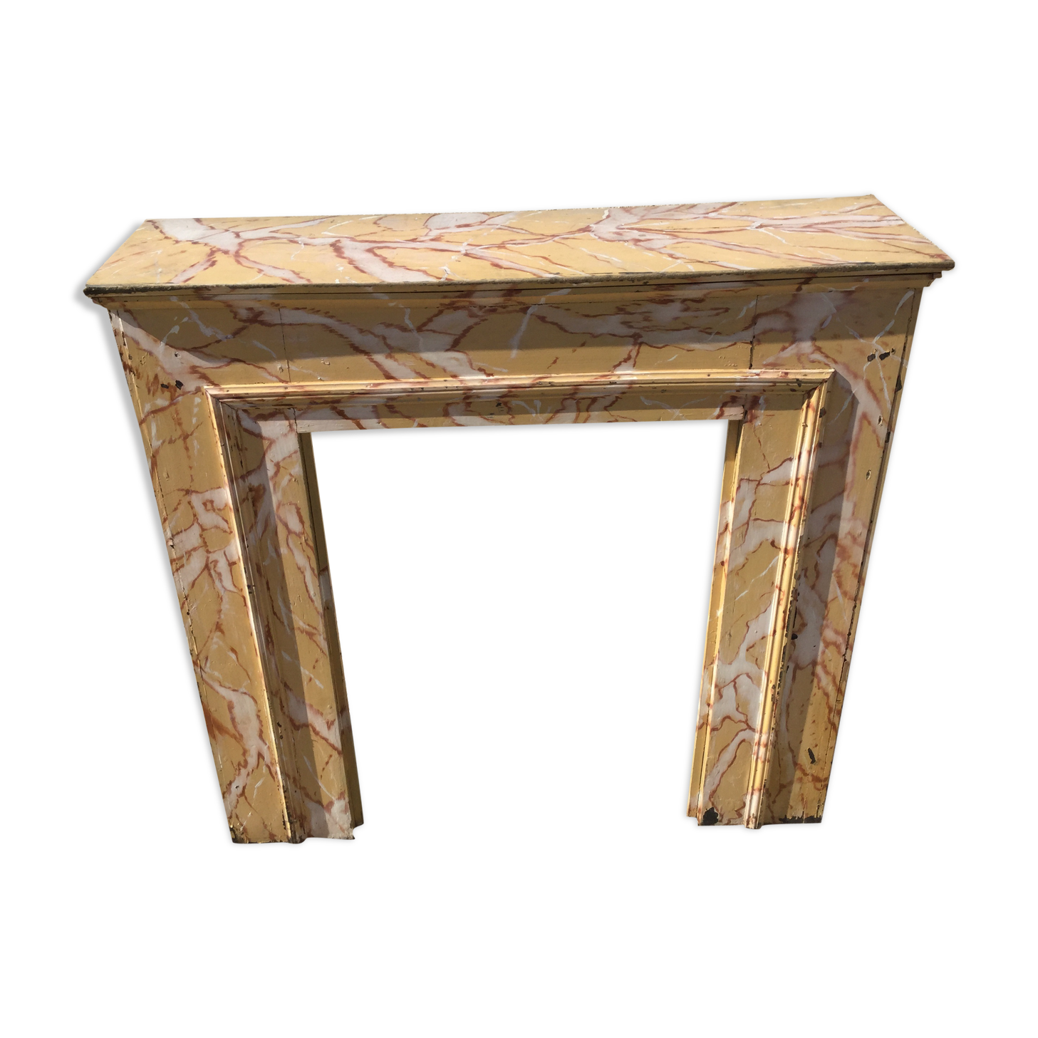 Cheminée en bois