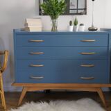 Dresser compass feet, deep blue