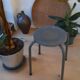 Ancien tabouret d'école rénové Moon