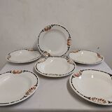 Assiettes Creuses En Porcelaine