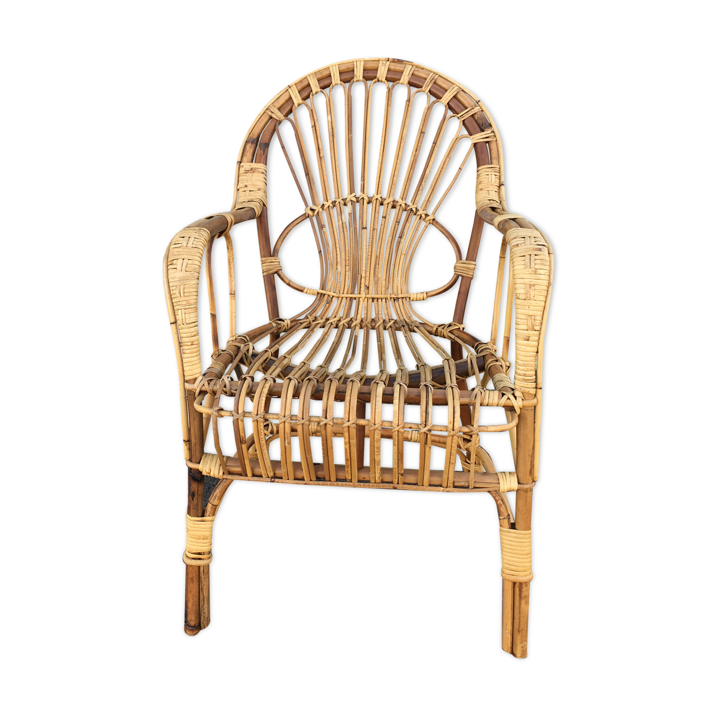 Vintage rattan chair