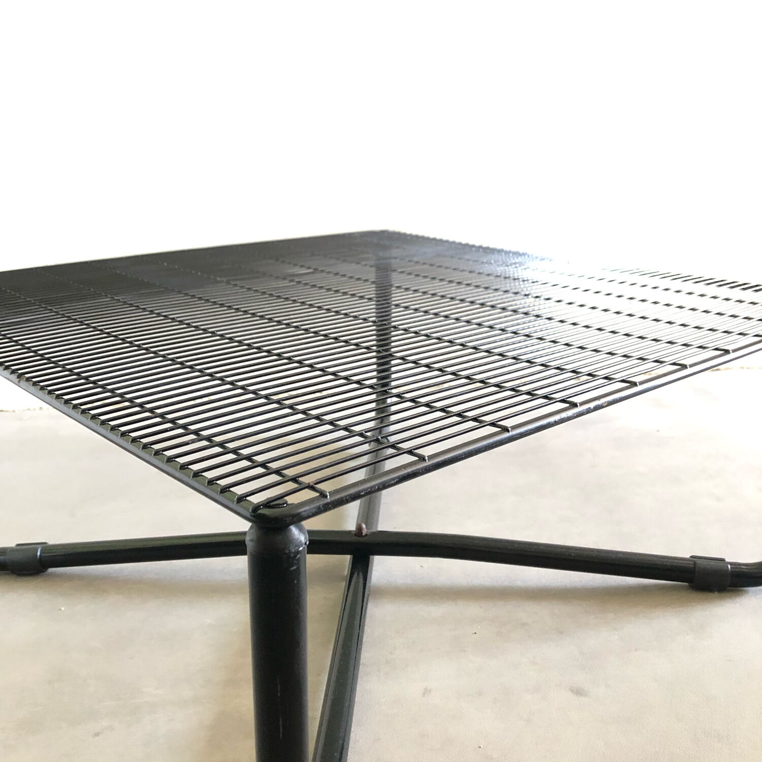 Table basse vintage Ikea Jarpen par Niels Gammelgaard